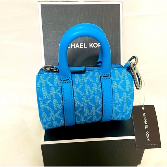 NIB 💙Mini Michael Kors Michael
duffle bag KEY FOB/COIN PURSE - Picture 4 of 6